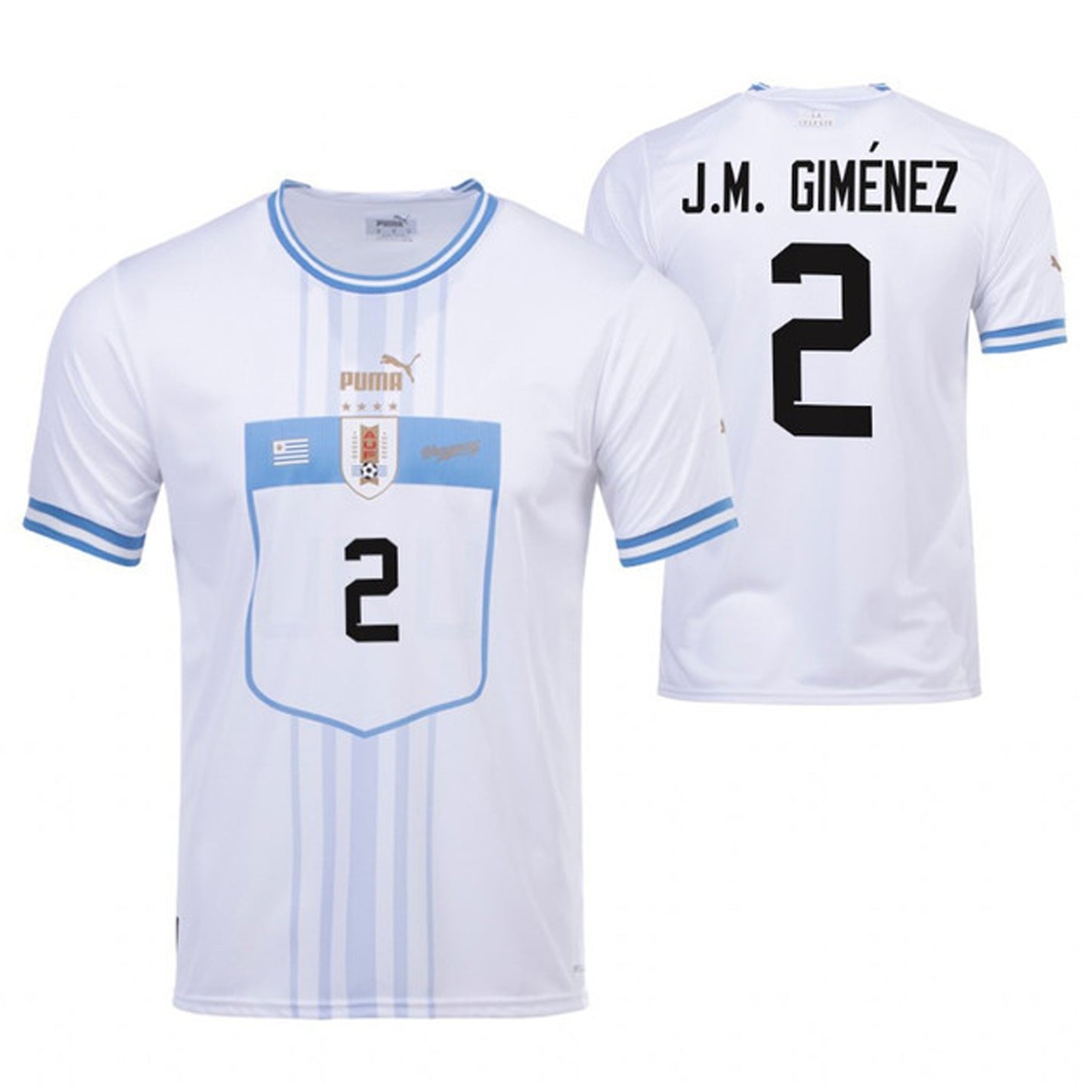 Jose Gimenez Uruguay 2 Fifa World Cup Jersey