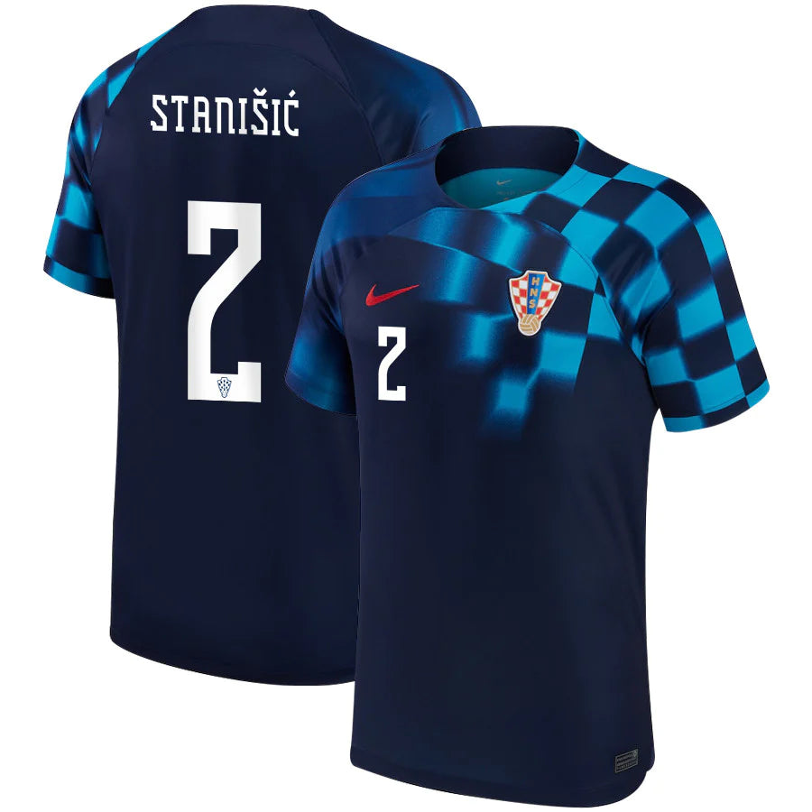 Josip Stanisic Croatia 2 FIFA World Cup Jersey