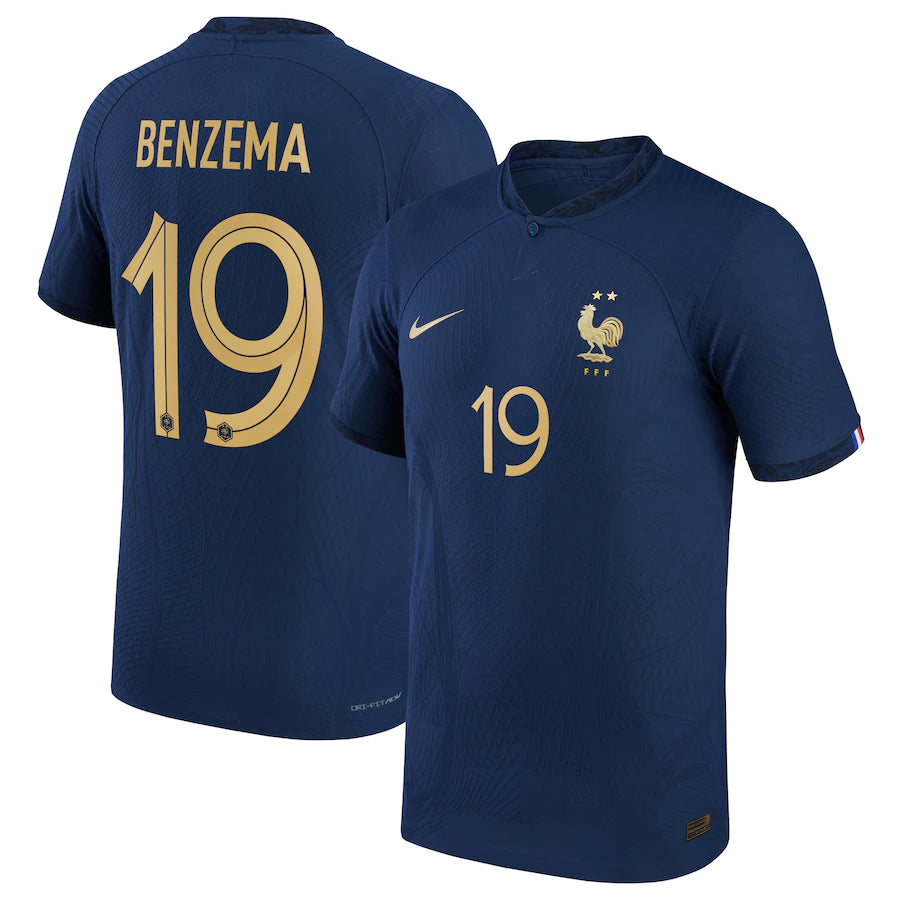 Karim Benzema France 19 FIFA World Cup Jersey
