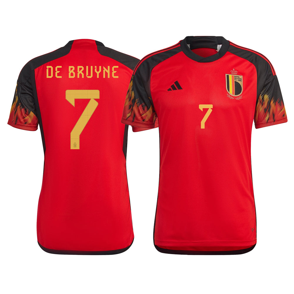 Kevin De Bruyne Belgium 7 FIFA World Cup Jersey