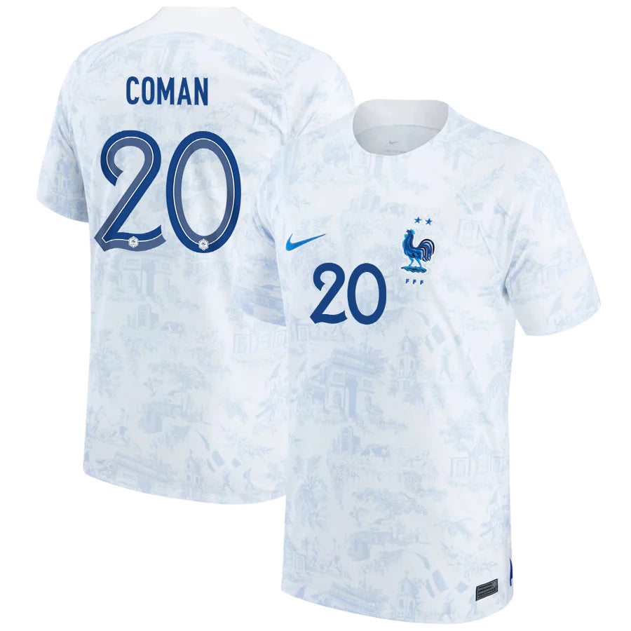 Kingsley Coman France 20 FIFA World Cup Jersey
