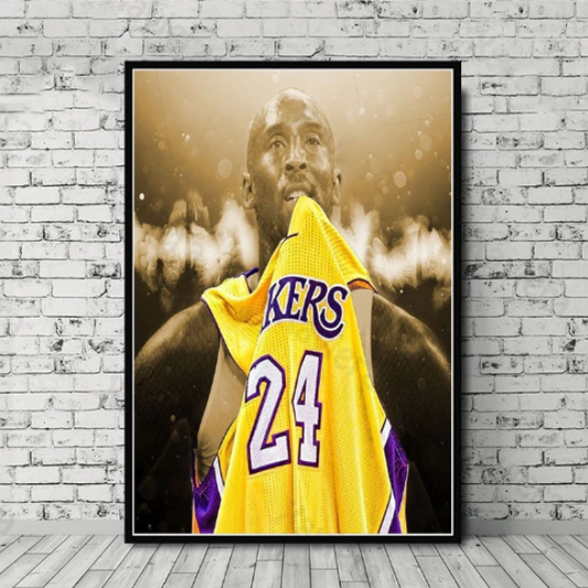 Kobe Bryant Basketball Wall Posters