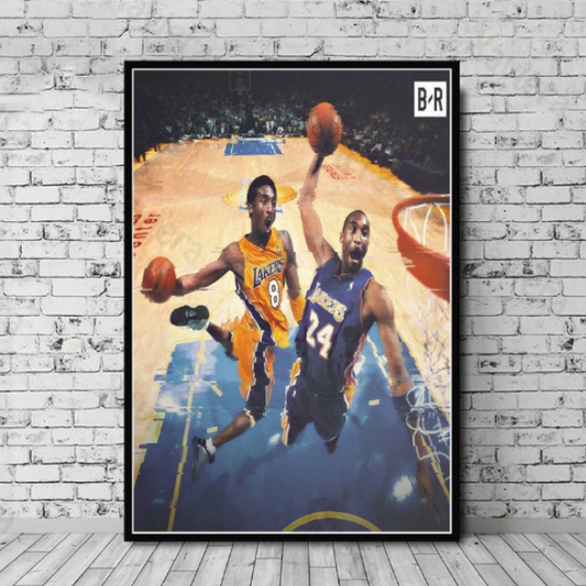 Kobe Bryant Basketball Wall Poster