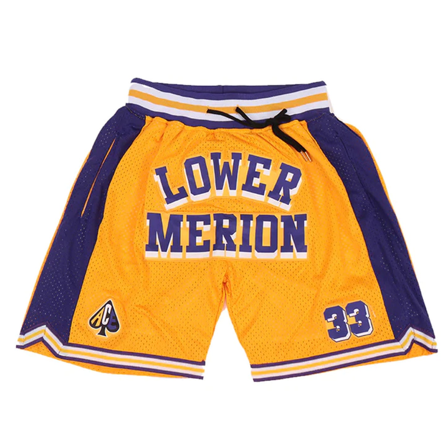 Kobe Bryant #33 Lower Merion X Lakers Shorts