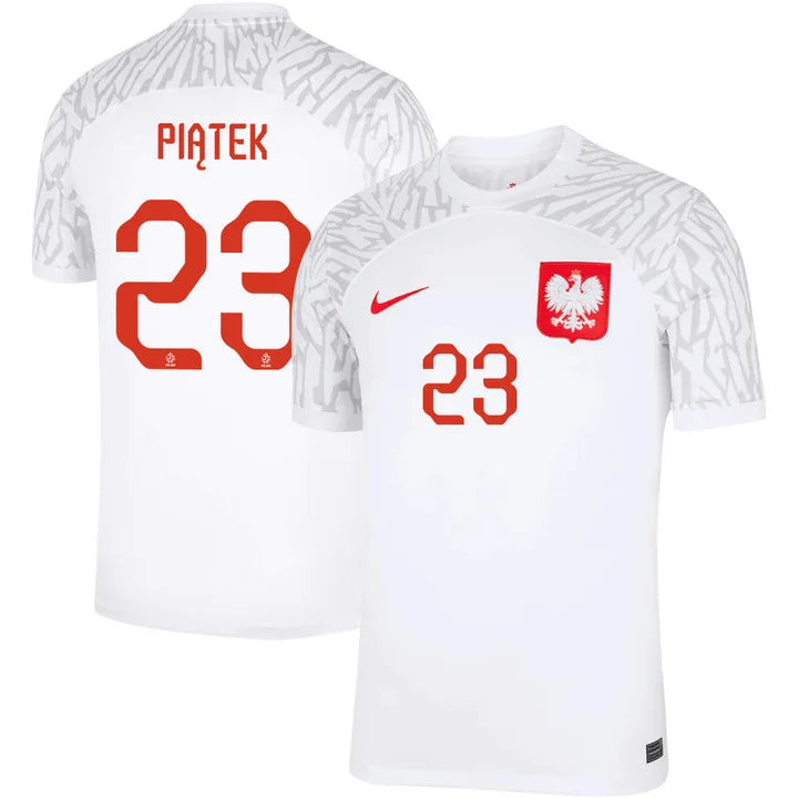 Krzysztof Piątek Poland 23 FIFA World Cup Jersey