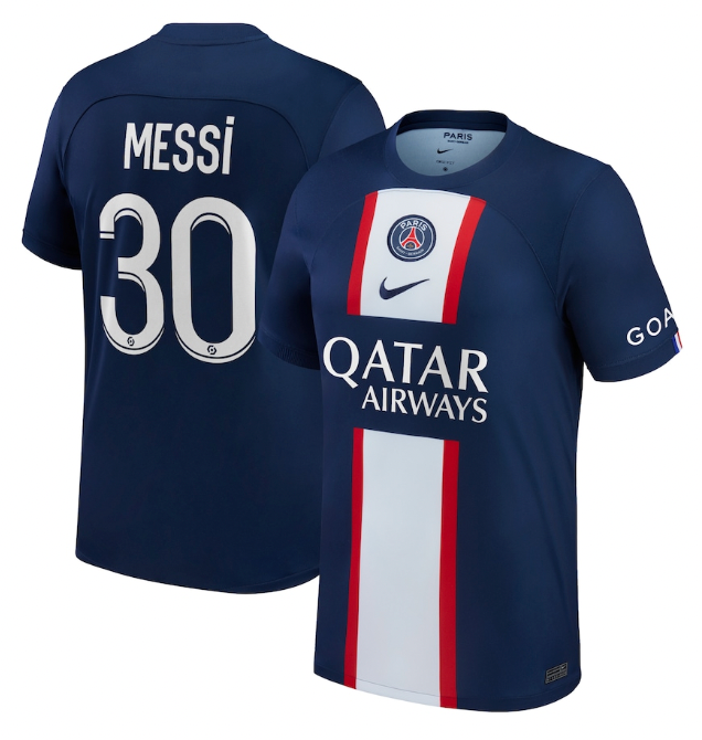 Lionel Messi PSG 30 Jersey
