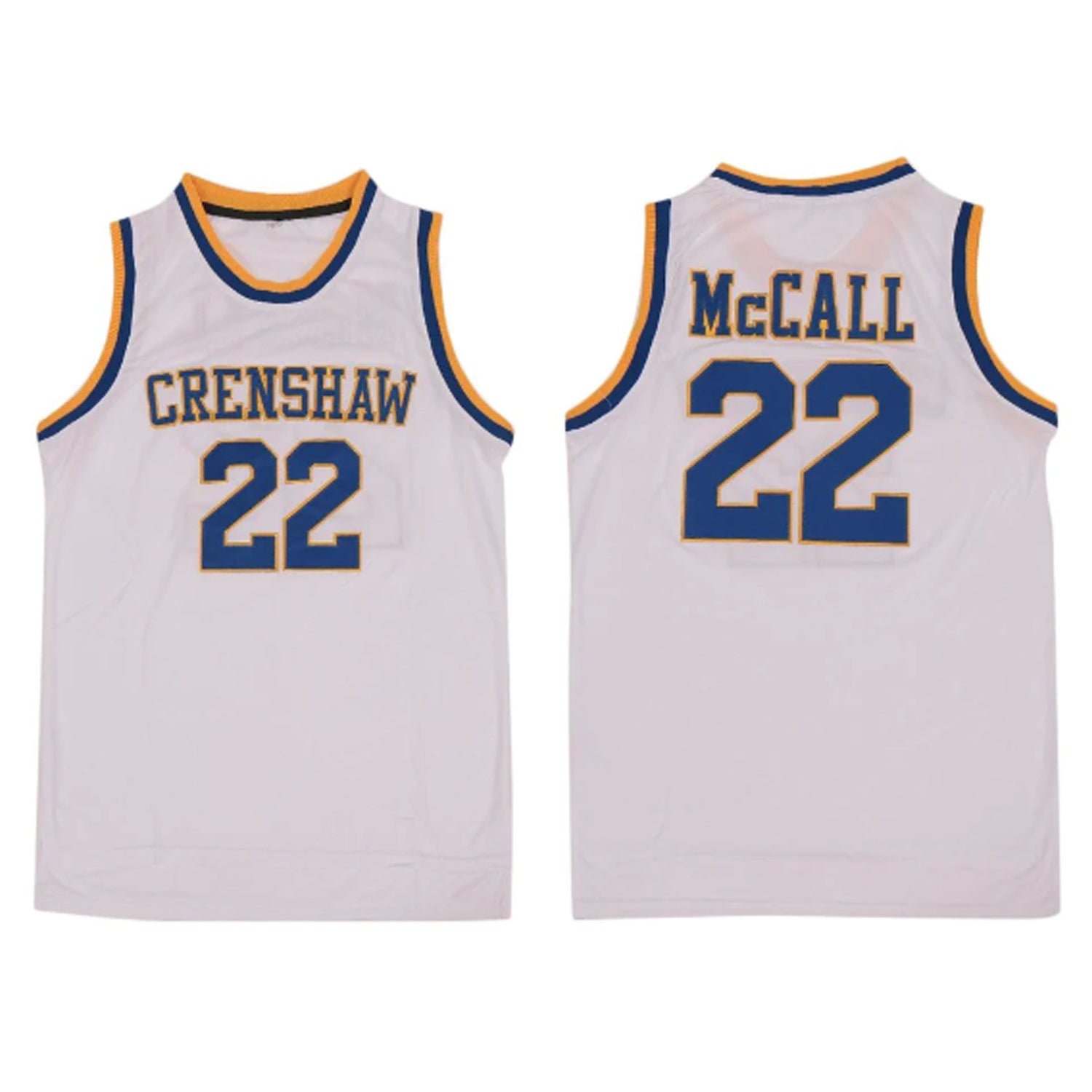 Quincy McCall 22 Crenshaw High School Basketball Jersey Love and Basketball