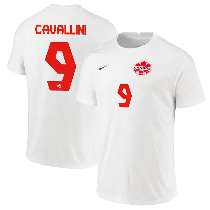 Lucas Cavallini Canada 9 FIFA World Cup Jersey