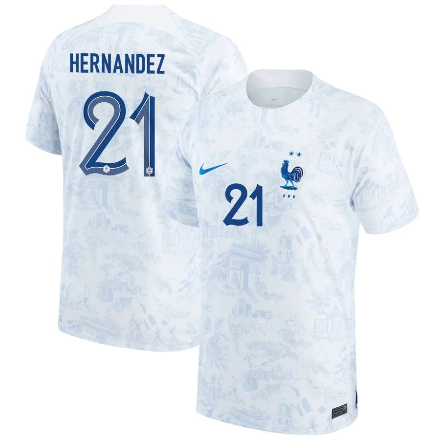 Lucas Hernandez France 21 FIFA World Cup Jersey