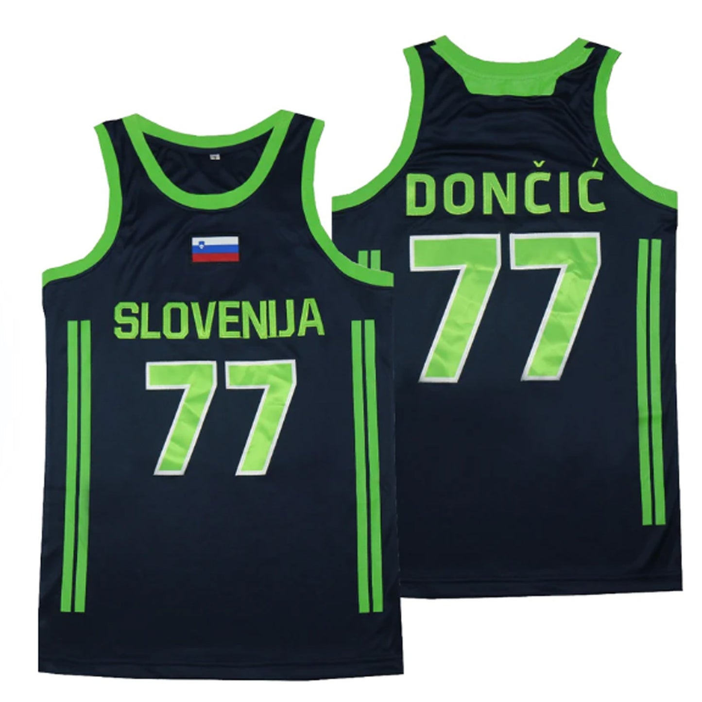 Luka Doncic Slovenia 77 Jersey