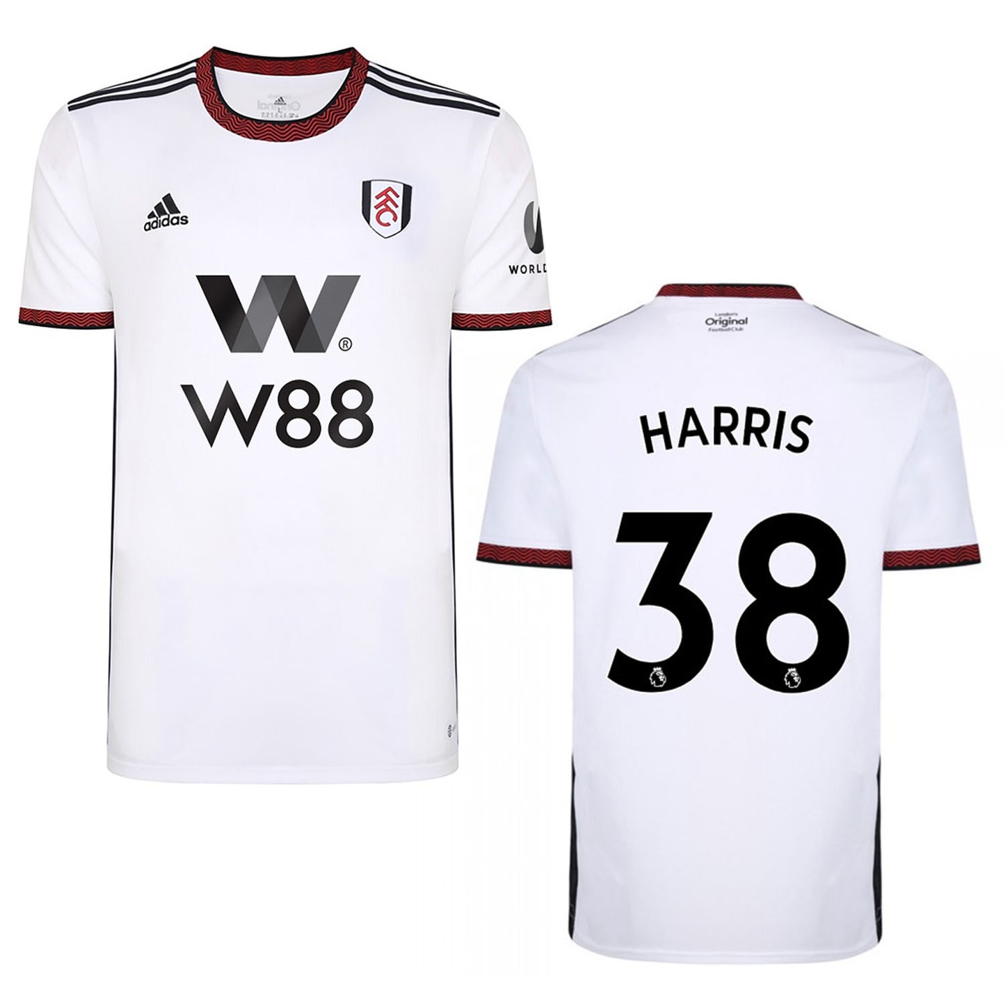 Luke Harris Fulham 38 Jersey