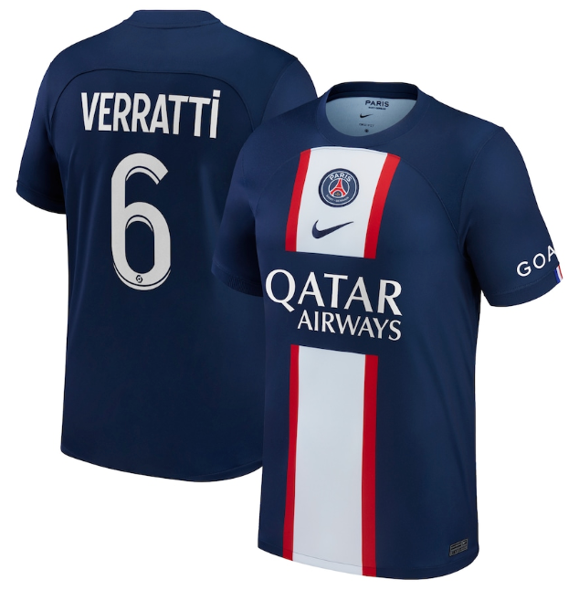 Marco Verratti PSG 6 Jersey
