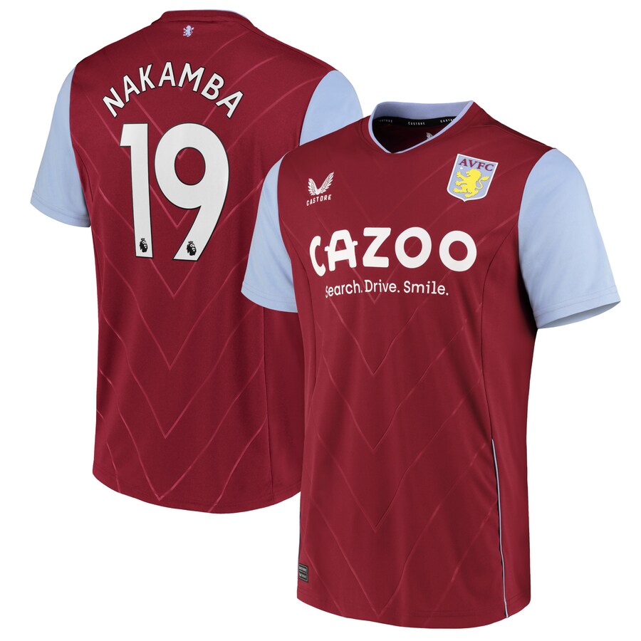 Marvelous Nakamba Aston Villa 19 Jersey