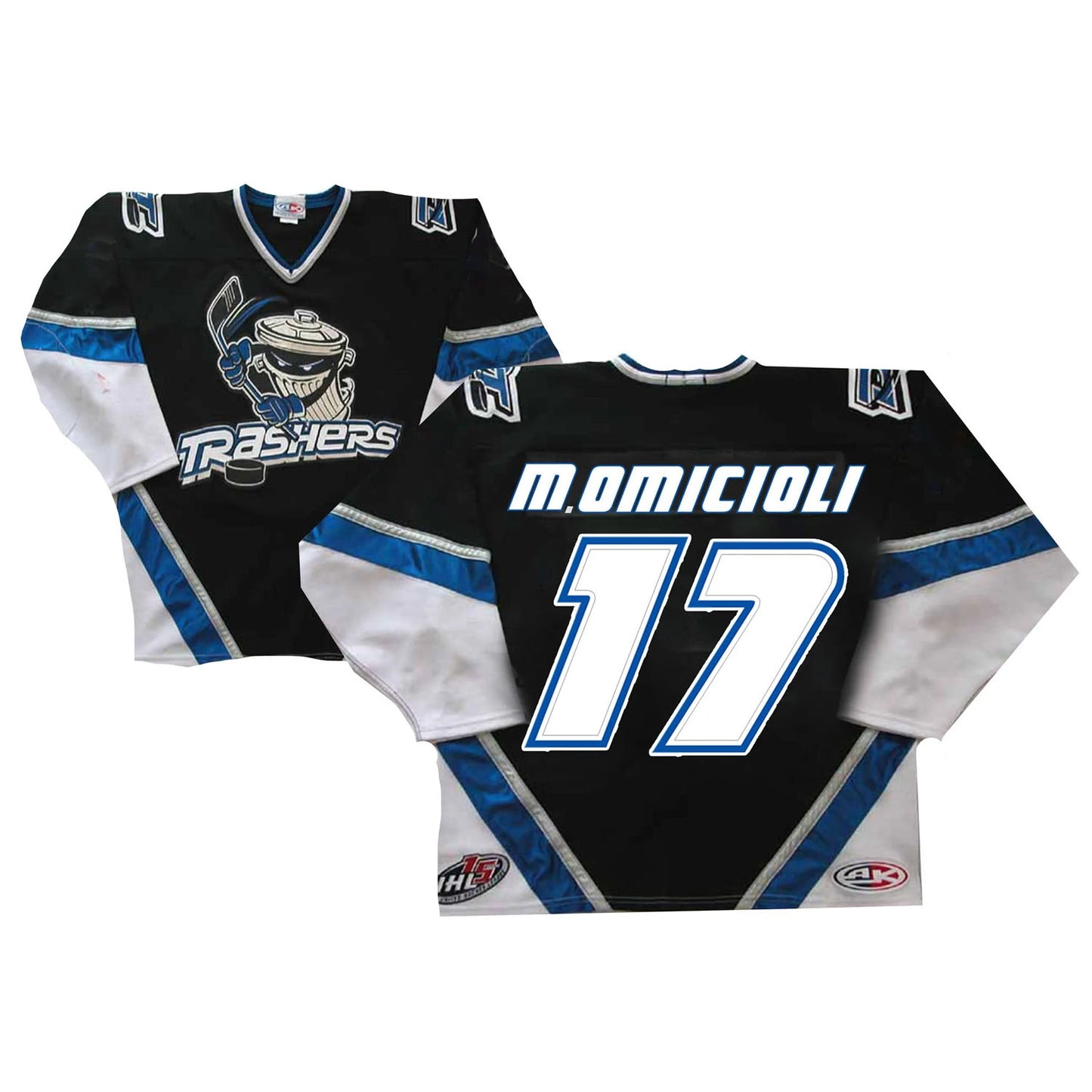 Mike Omicili Danbury Trashers 17 Jersey