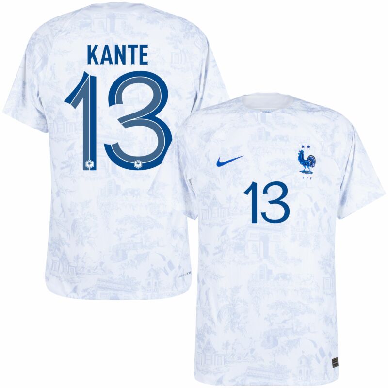 N'Golo Kante France 13 FIFA World Cup Jersey