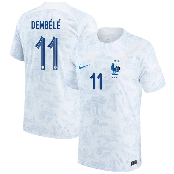 Ousmane Dembele France 11 FIFA World Cup Jersey