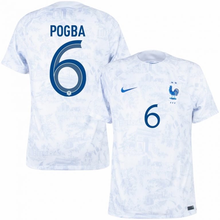 Paul Pogba France 6  FIFA World Cup Jersey
