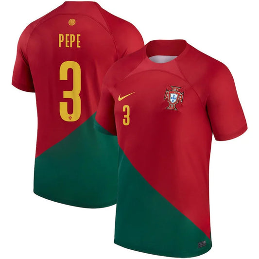 Pepe Portugal 3 FIFA World Cup Jersey