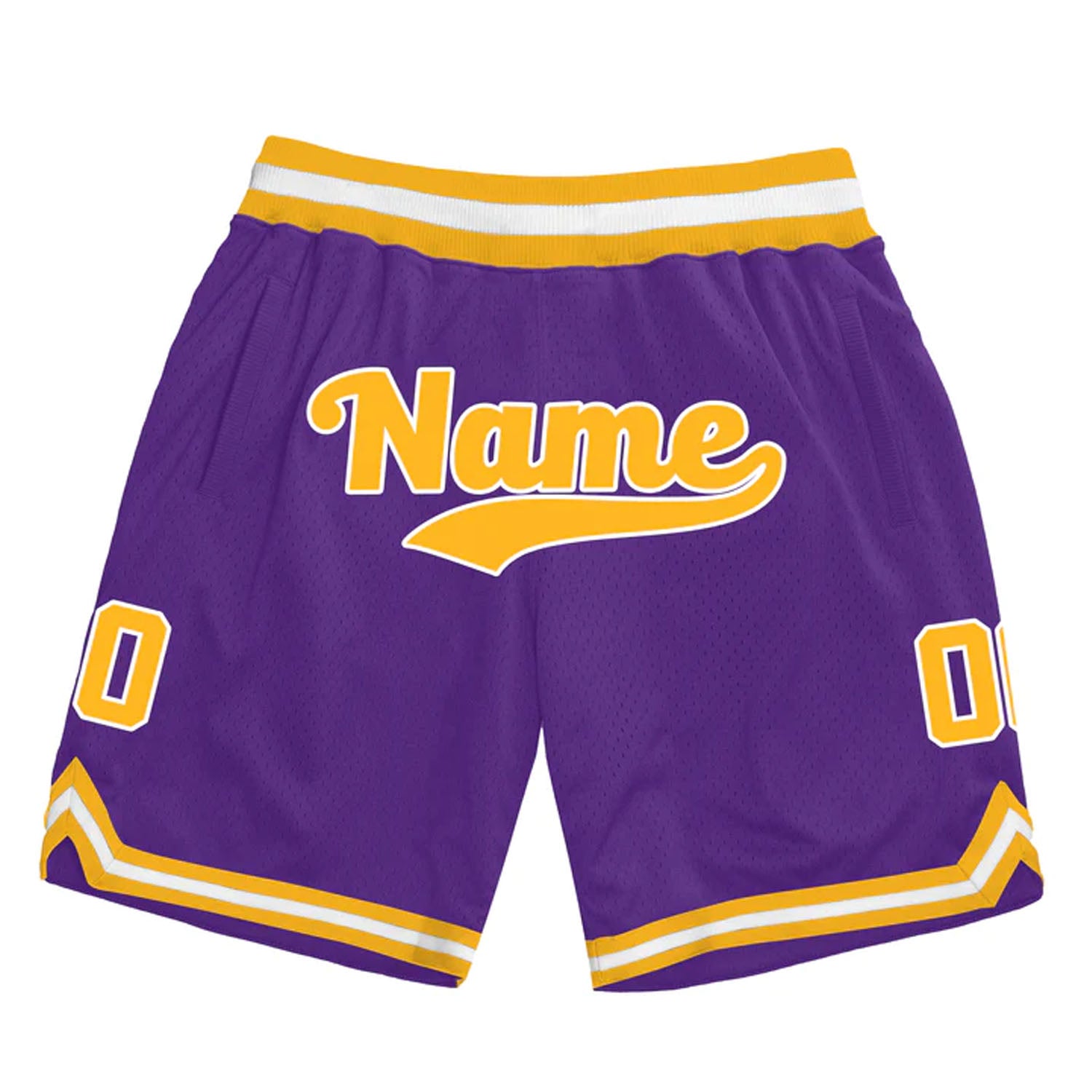 Purple Gold-White Custom Basketball Shorts – JerseyHouse