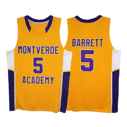 RJ Barrett Montverde Academy High School 5 Jersey