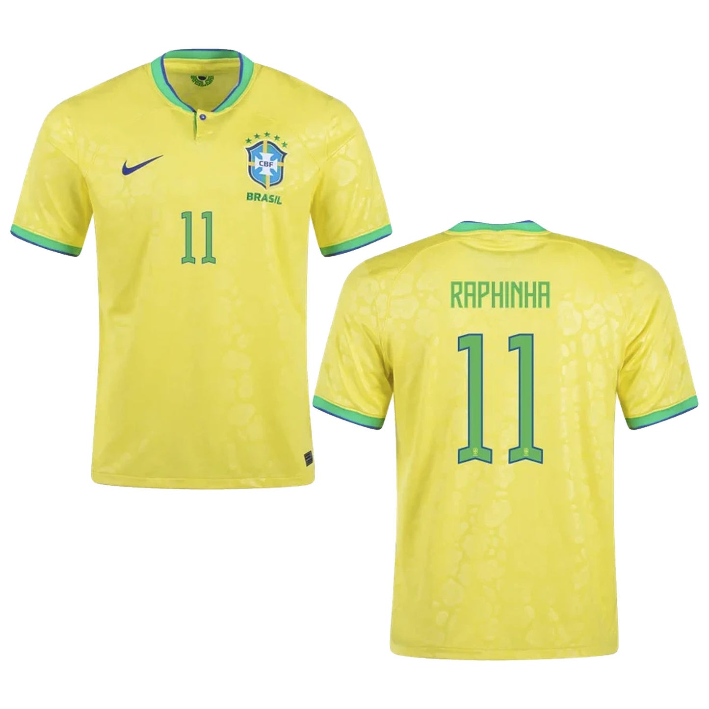 Raphinha Brazil 11 FIFA World Cup Jersey