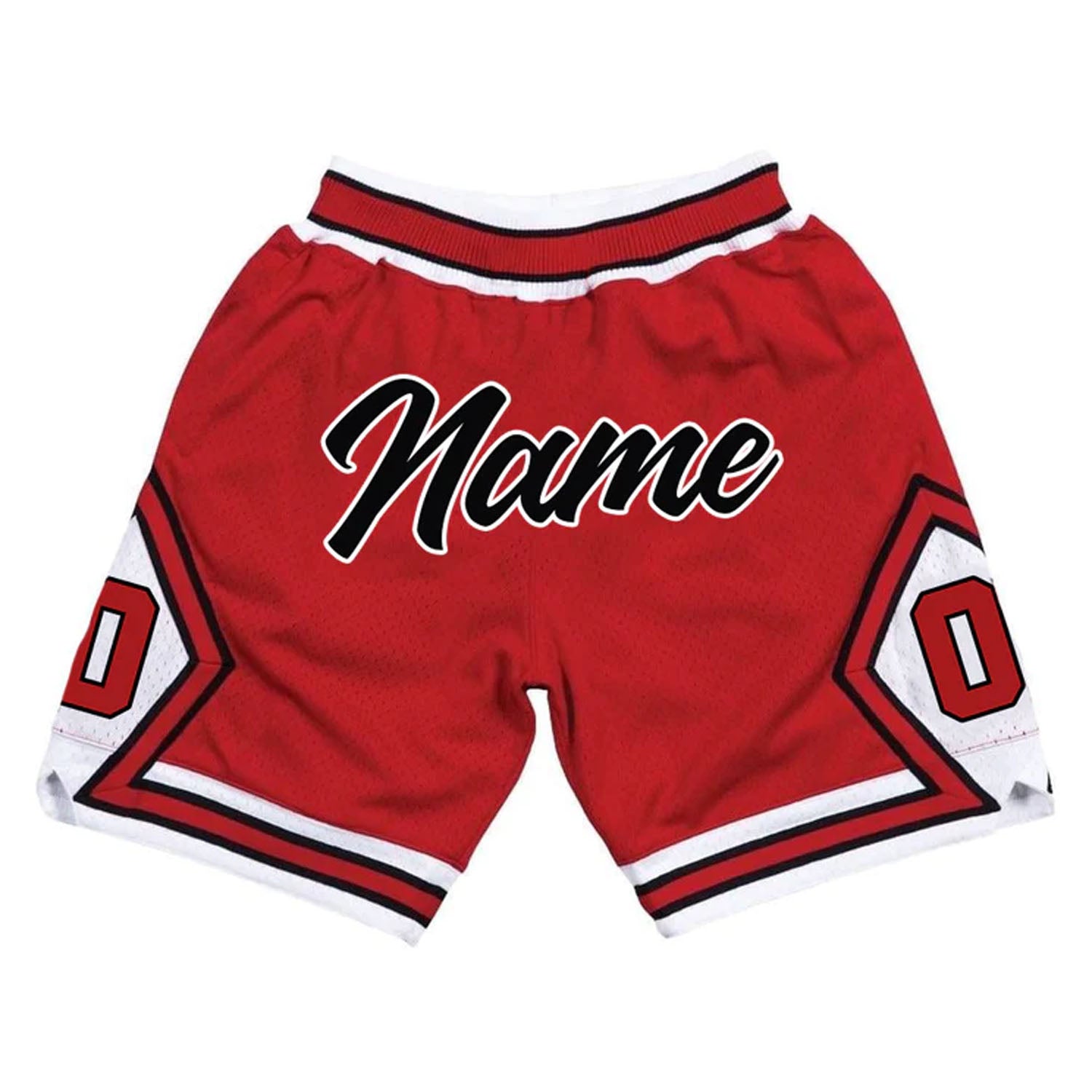 Red Black-White Custom Basketball Shorts – JerseyHouse