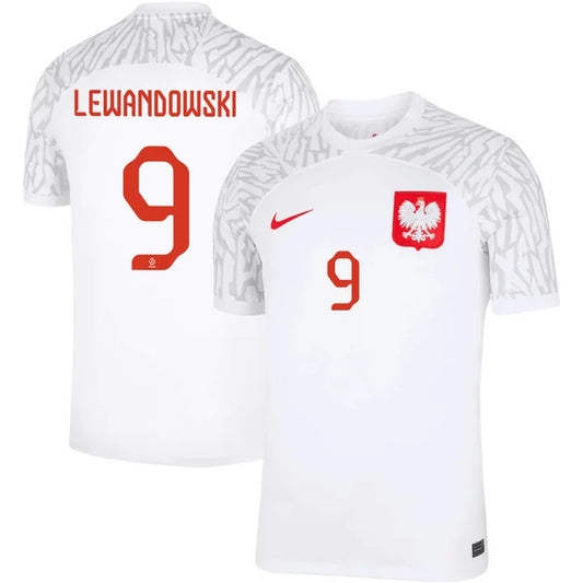 Robert Lewandowski Poland 9 FIFA World Cup Jersey