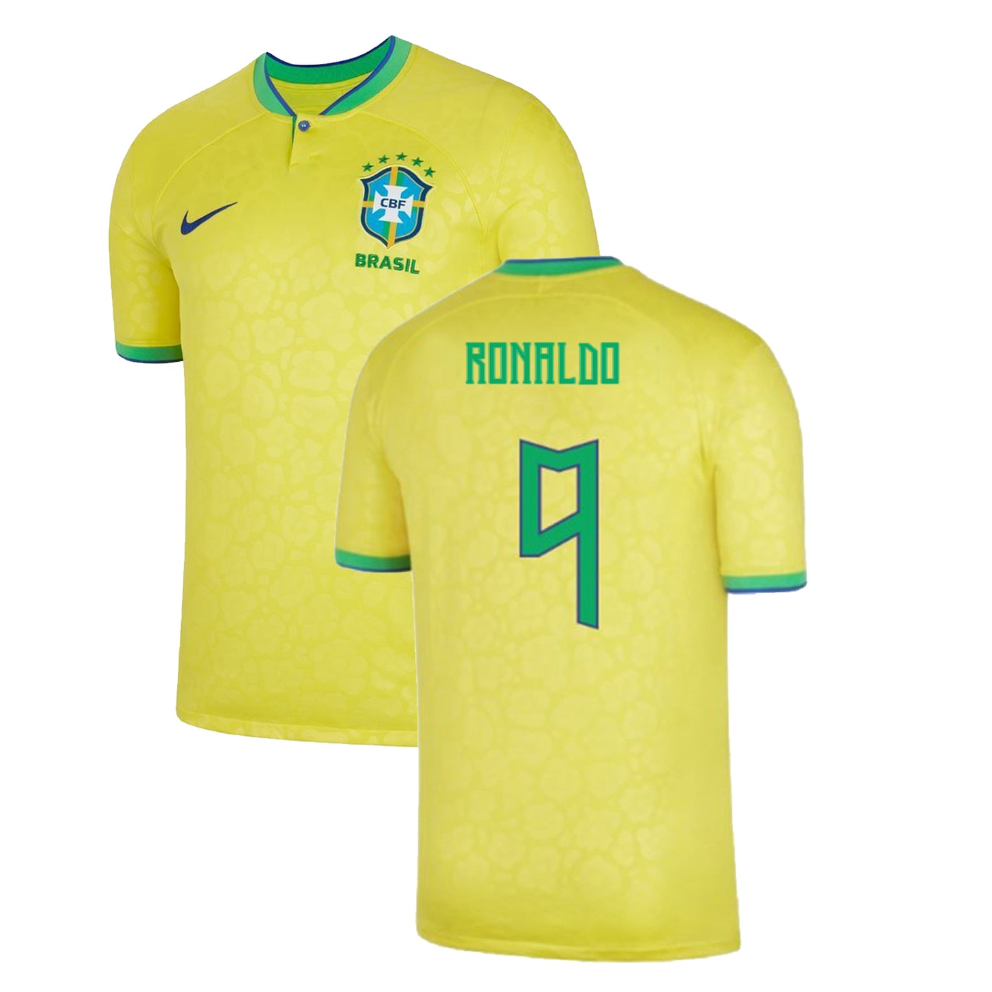 Ronaldo Brazil 9 Jersey