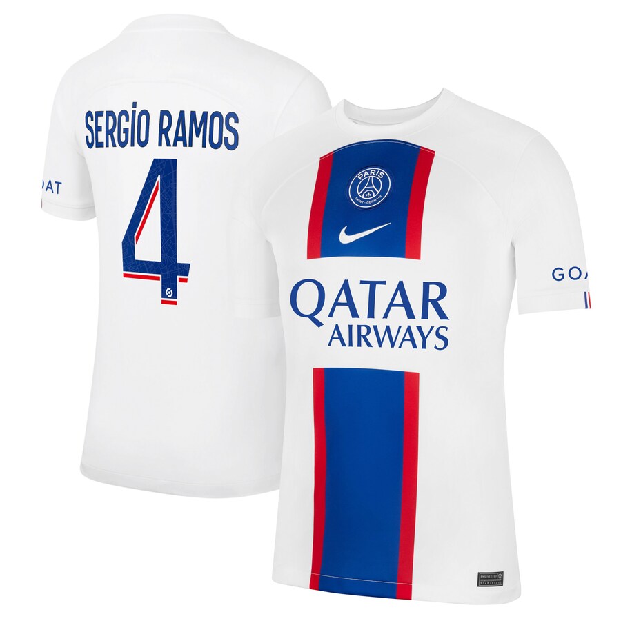 Sergio Ramos PSG 4 Jersey
