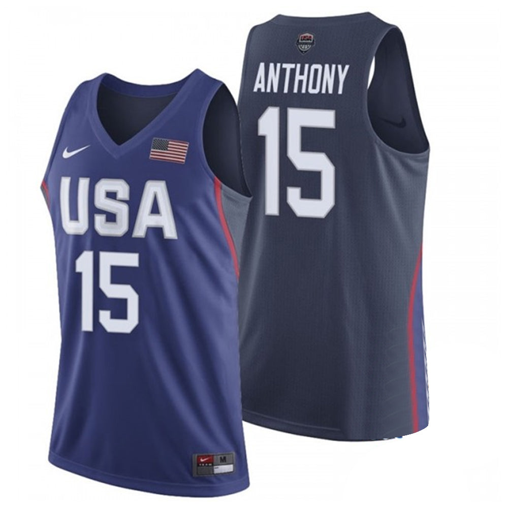 Team USA Carmelo Anthony 15 Jersey