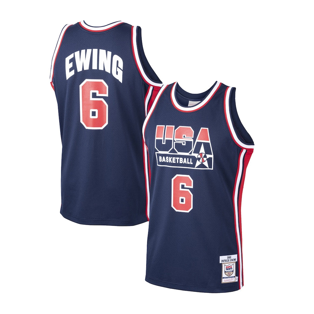 Team USA Patrick Ewing 6 Jersey