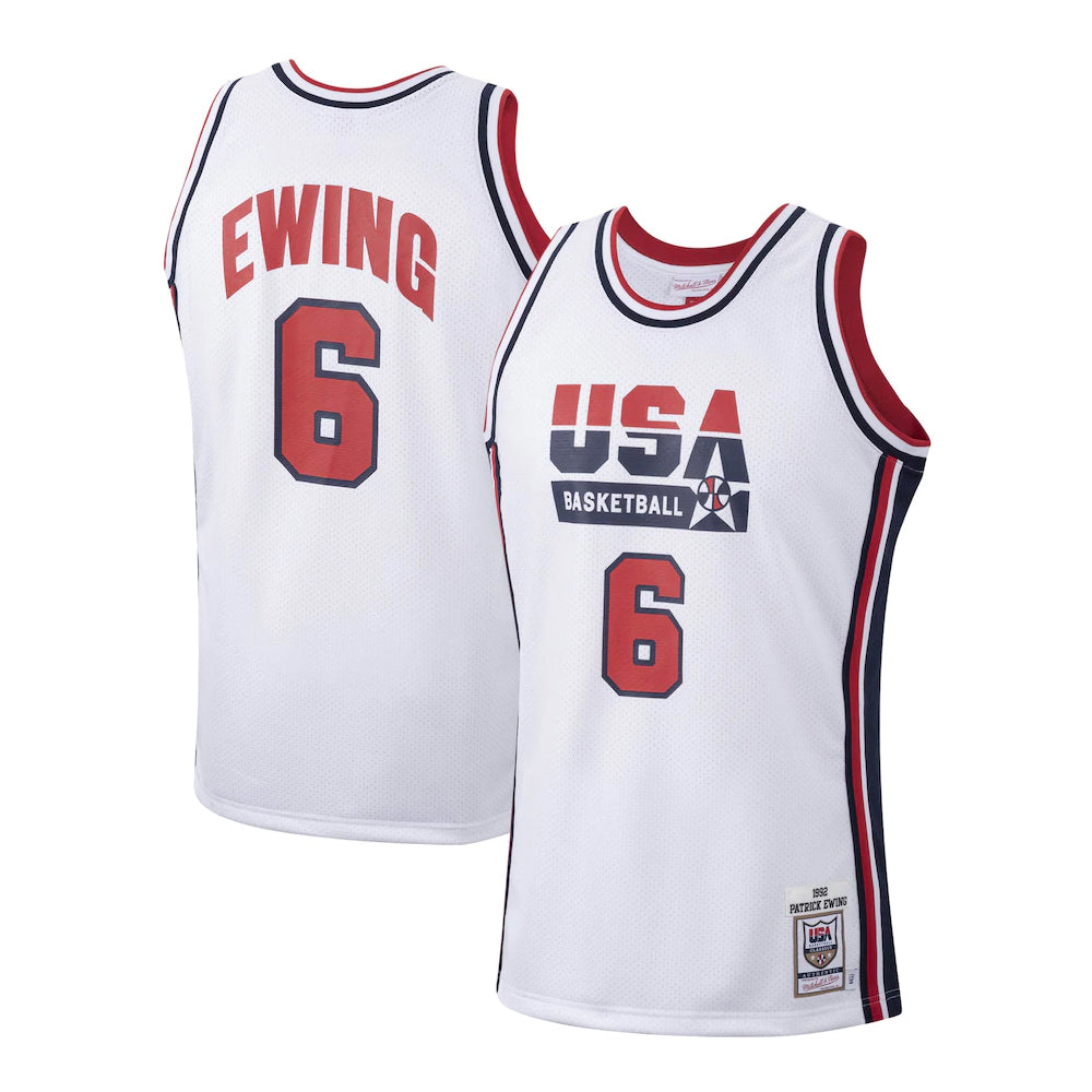 Team USA Patrick Ewing 6 Jersey