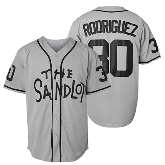 The Sandlot Benny 'The Jet' Rodriguez Baseball 30 Jersey