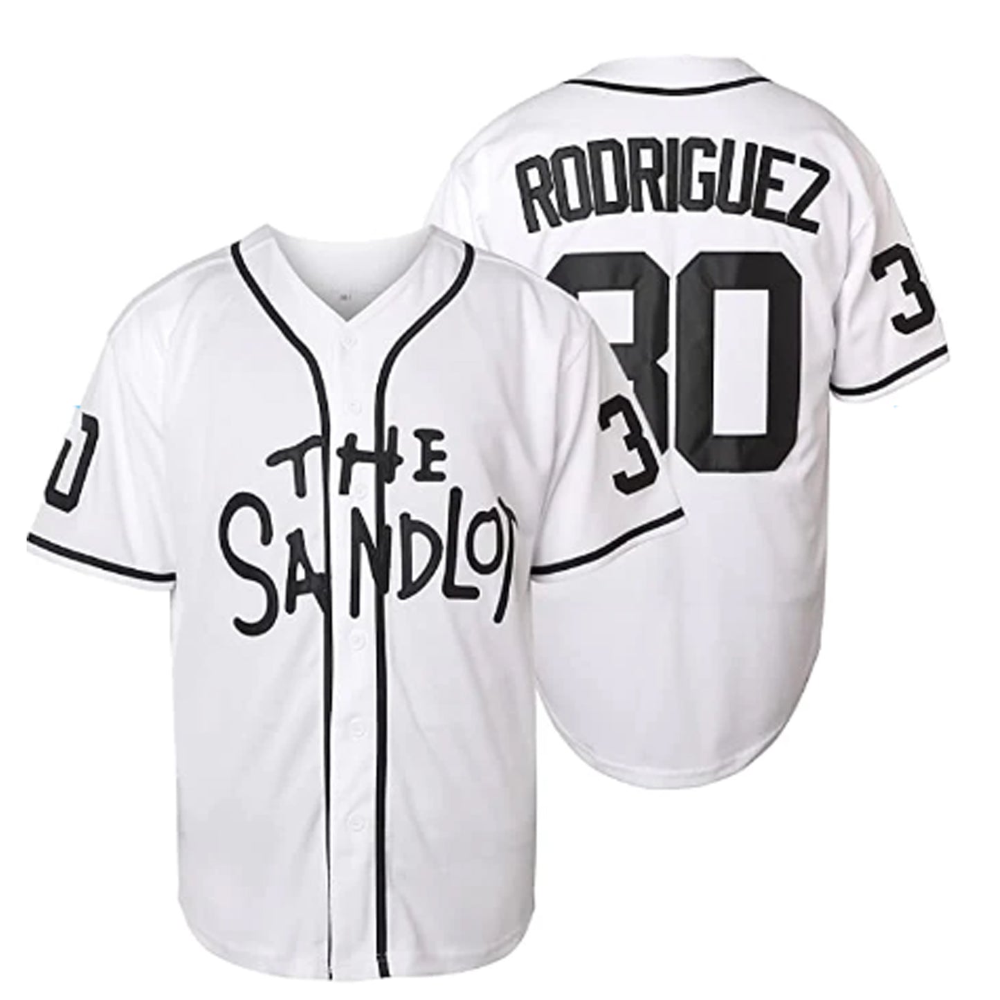The Sandlot Benny 'The Jet' Rodriguez Baseball 30 Jersey