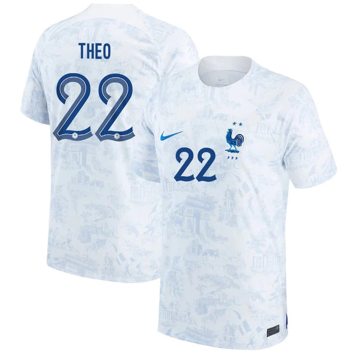 Theo Hernandez France 22 FIFA World Cup Jersey