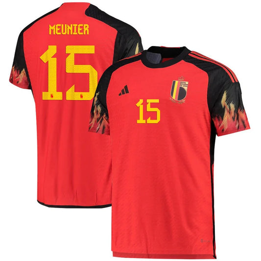 Thomas Meunier Belgium 15 FIFA World Cup Jersey