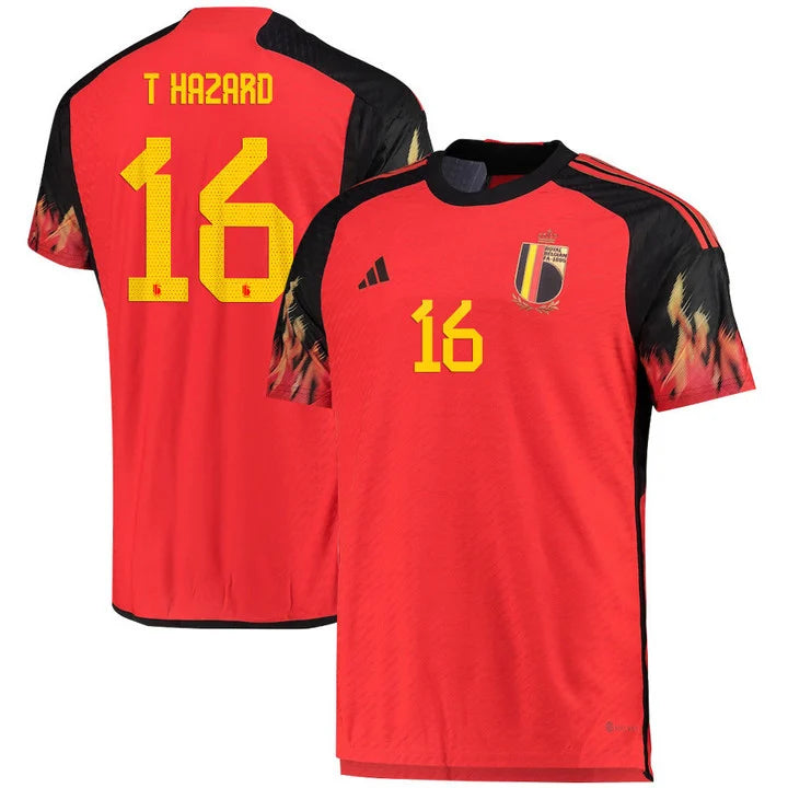 Thorgan Hazard Belgium 16 FIFA World Cup Jersey