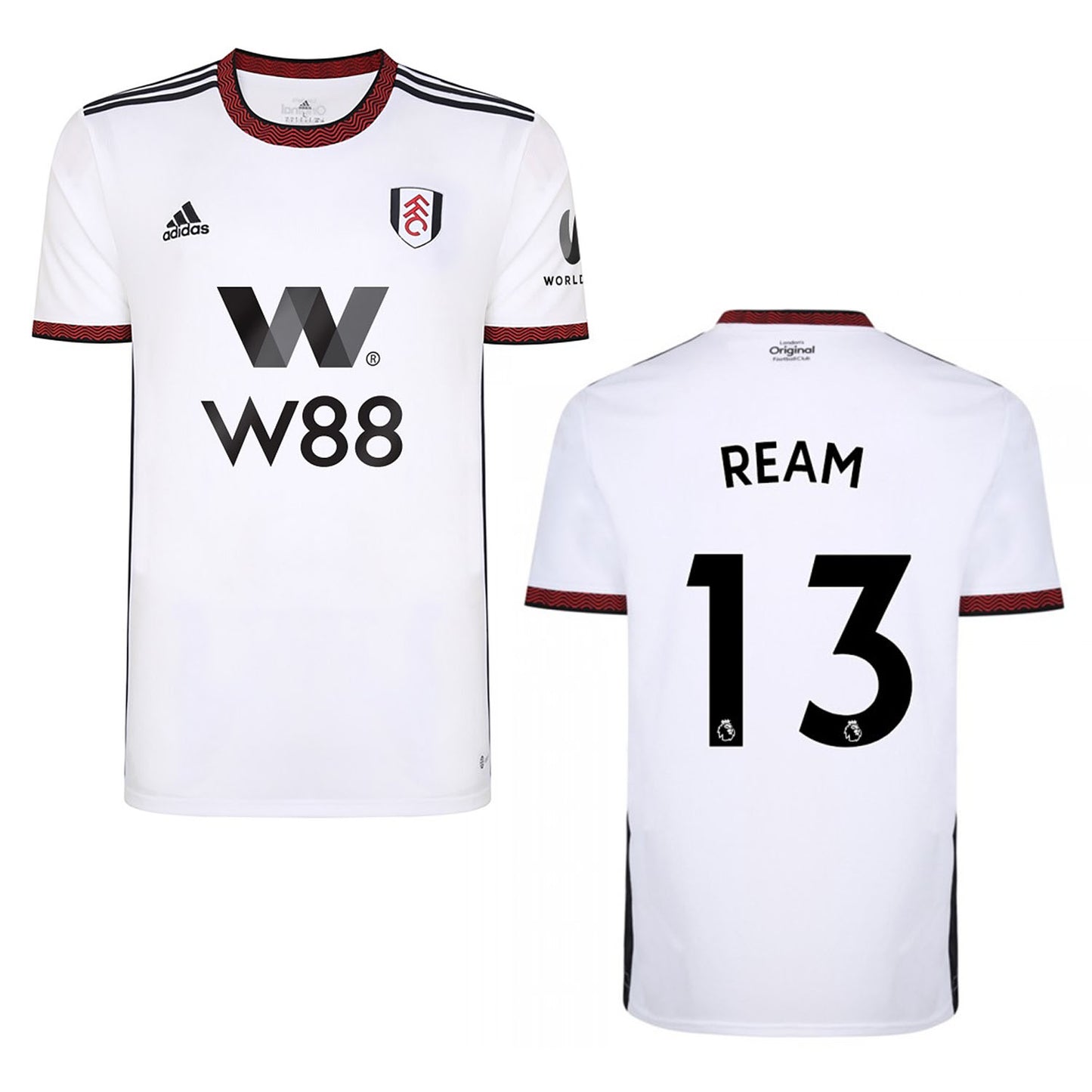 Tim Ream Fulham 13 Jersey