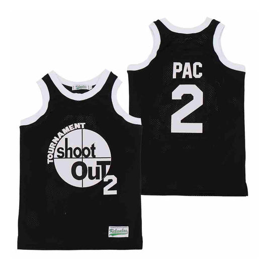 Tupac #2 "Above The Rim" Shoot Out Tournament Jersey
