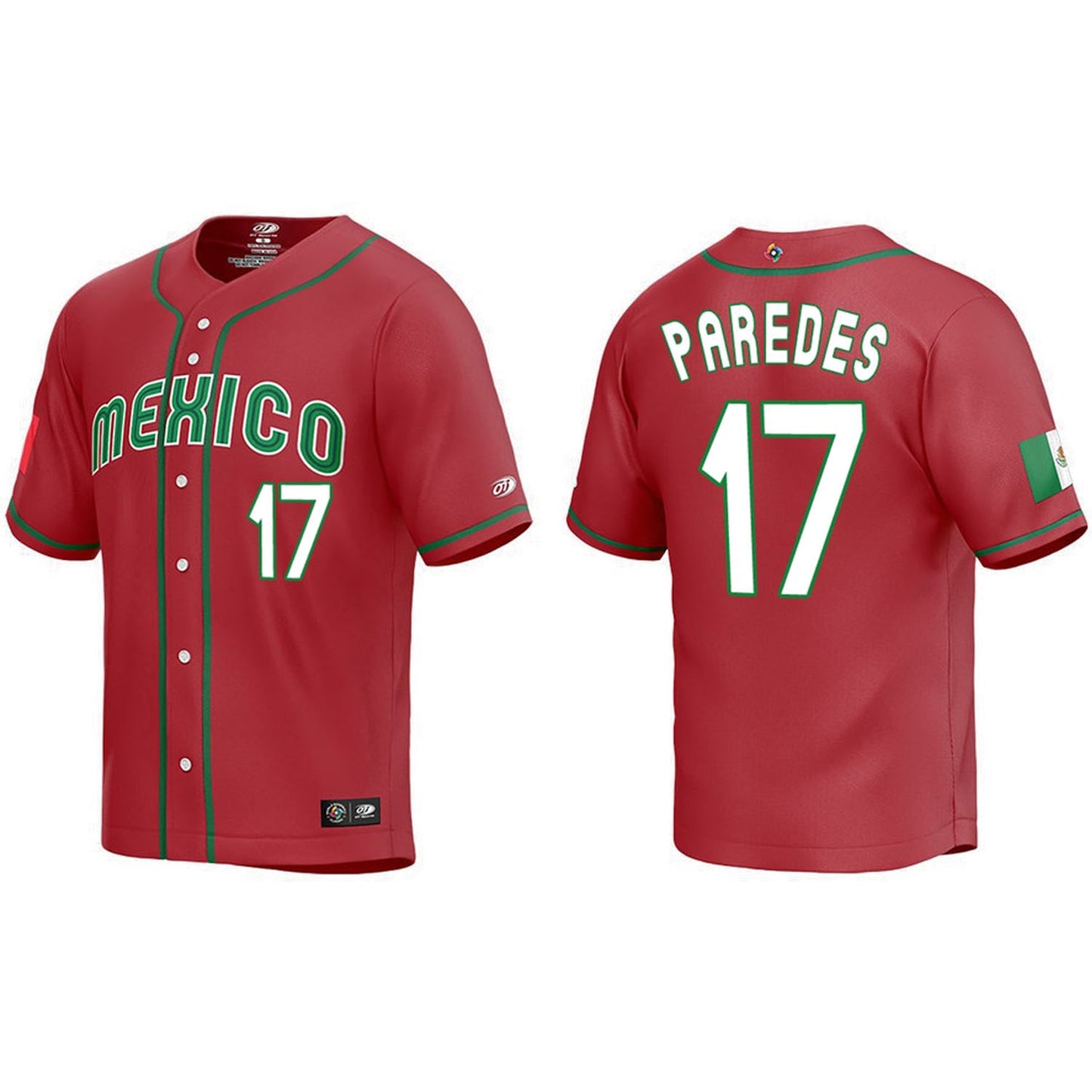 WBC Isaac Paredes Mexico 17 Jersey