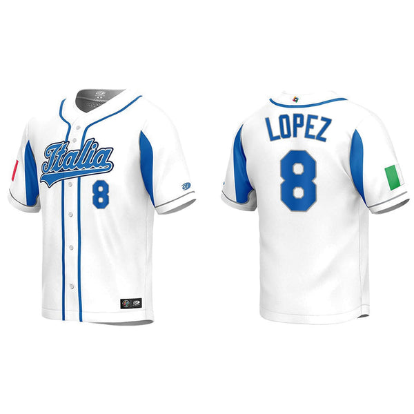 Nicky Lopez 8 Kansas City Royals 2022-23 Powder Blue Men's Jersey - Dingeas