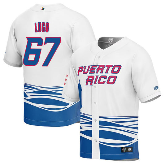 WBC Seth Lugo Puerto Rico 67 Jersey