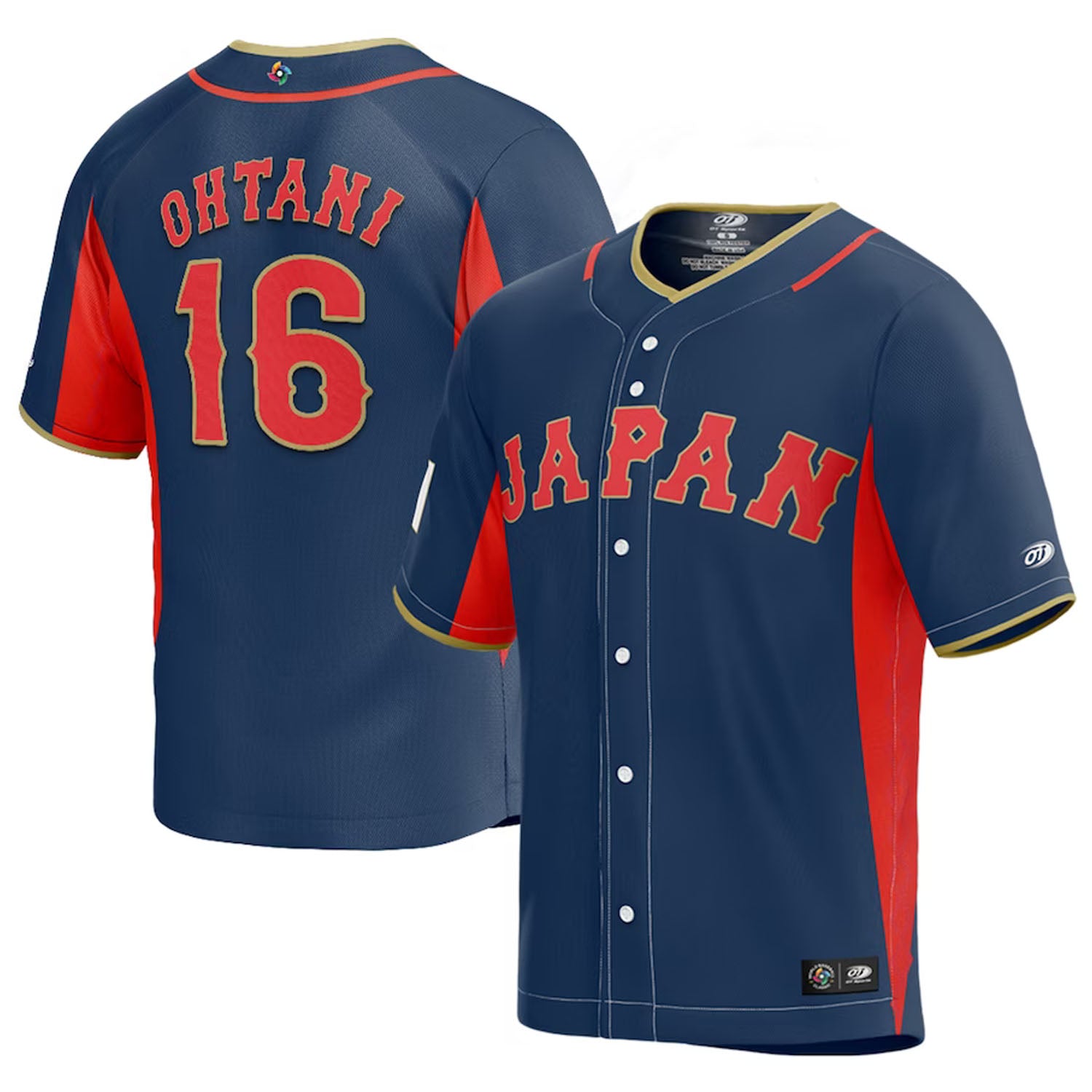 2017 Samurai Japan Jersey Shirt Away WBC World Baseball Classic S-M Ohtani  16