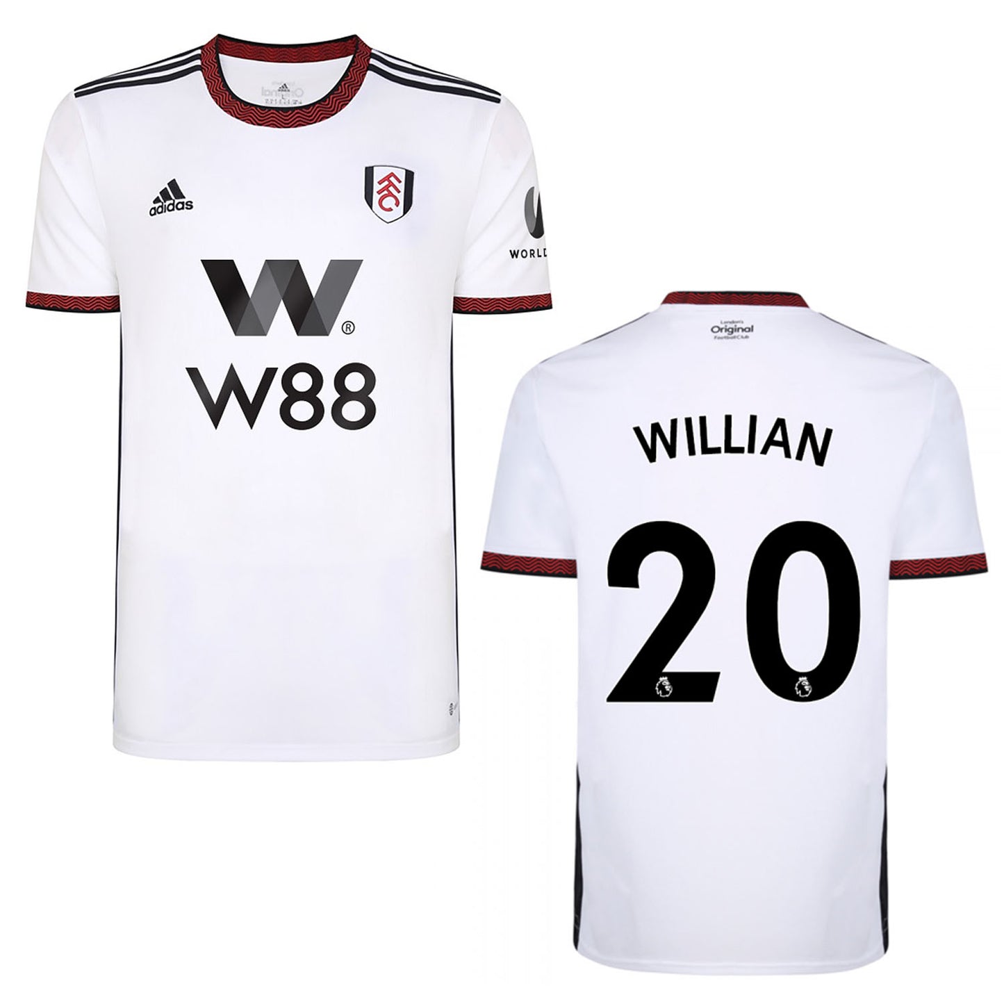 Willian Fulham 20 Jersey
