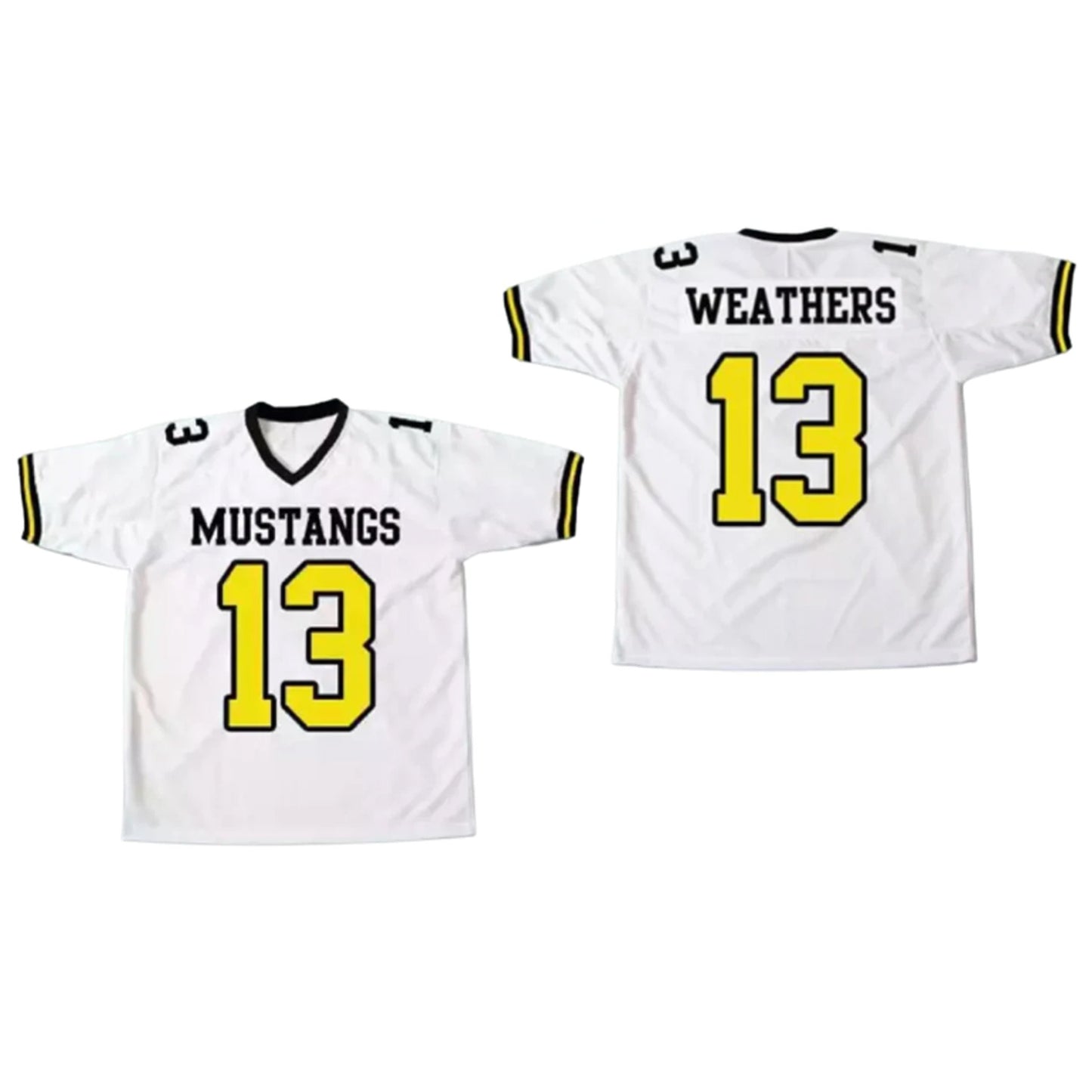 Willie Weathers Mustangs Gridiron Gang Football 13 Jersey
