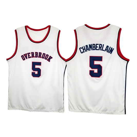 Wilt Chamberlain High School 5 Basketball Jersey