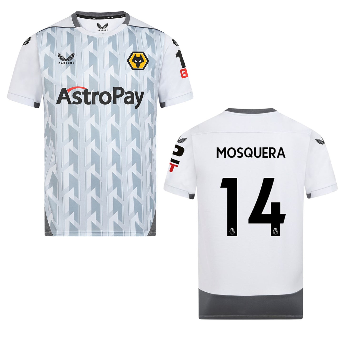 Yerson Mosquera Wolves 14 Jersey