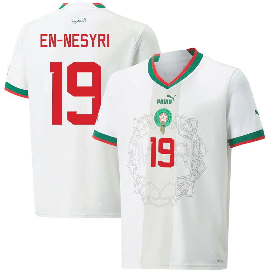 Youssef En-Nesyri Morocco 19 FIFA World Cup Jersey