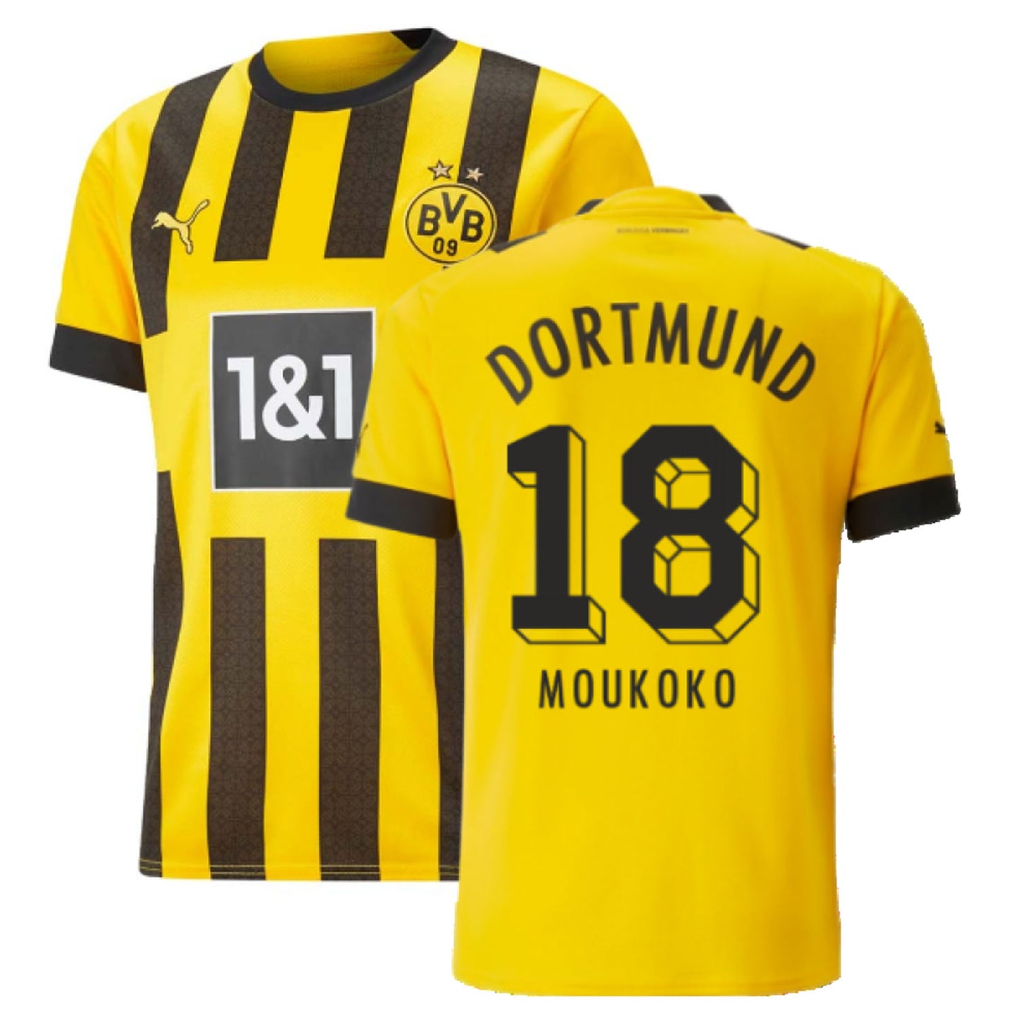 Youssoufa Moukoko Borussia Dortmund 18 Jersey